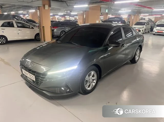 Hyundai Avante (CN7) 2020 Серый из Кореи