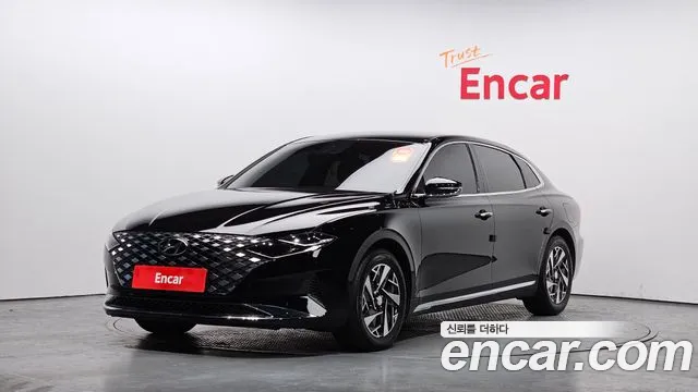 Hyundai The New Grandeur IG Hybrid 2021 Черный из Кореи