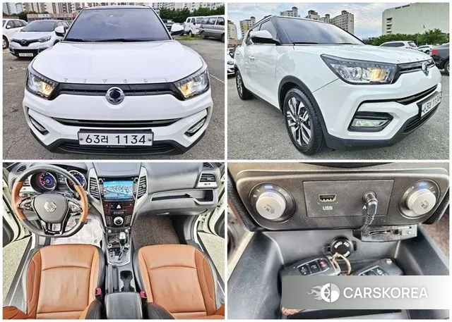 Ssangyong Tivoli Armor 2018 Белый из Кореи