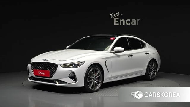 Genesis G70 2018 Белый из Кореи