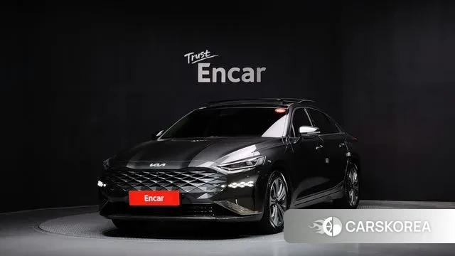 Kia K8 2021 Серый из Кореи