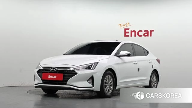 Hyundai The New Avante AD 2018 Белый из Кореи