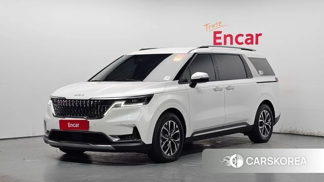 Kia Carnival 4th generation 2023 Белый из Кореи