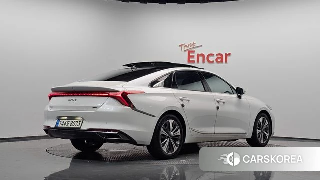 Kia K8 Hybrid 2022 Белый из Кореи