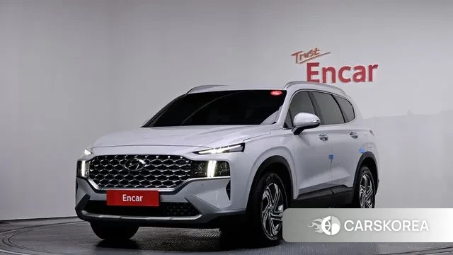 Hyundai The New Santa Fe 2021 Белый из Кореи