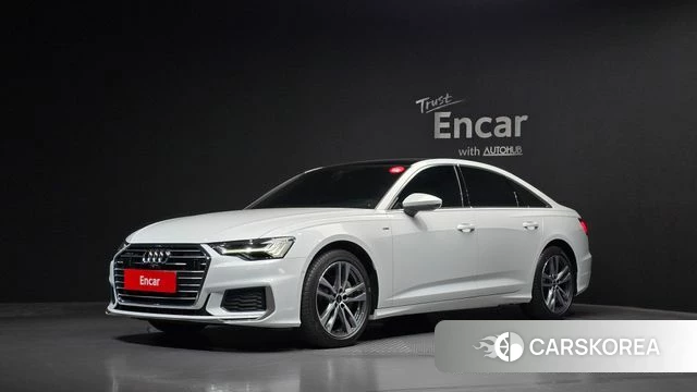 Audi A6 (C8) 2023 Белый из Кореи