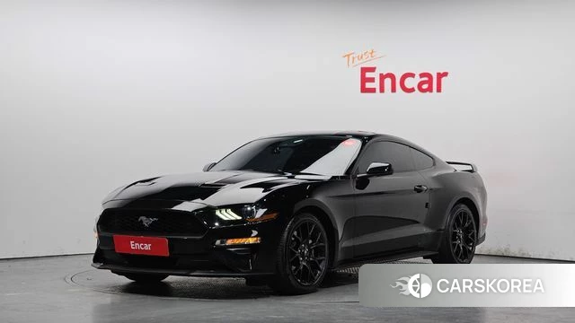 Ford Mustang 2019 Черный из Кореи