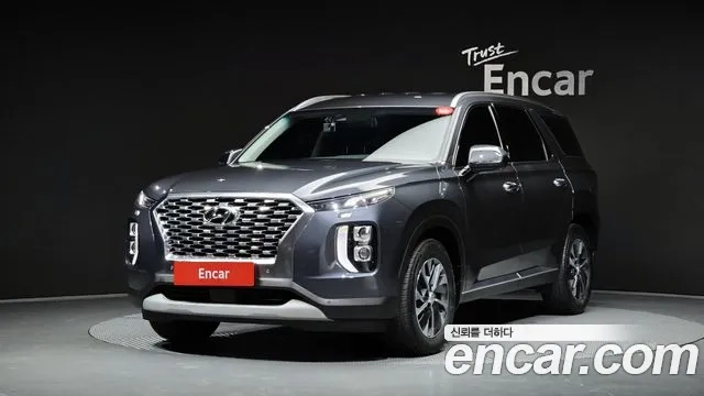 Hyundai Palisade 2021 Серый из Кореи