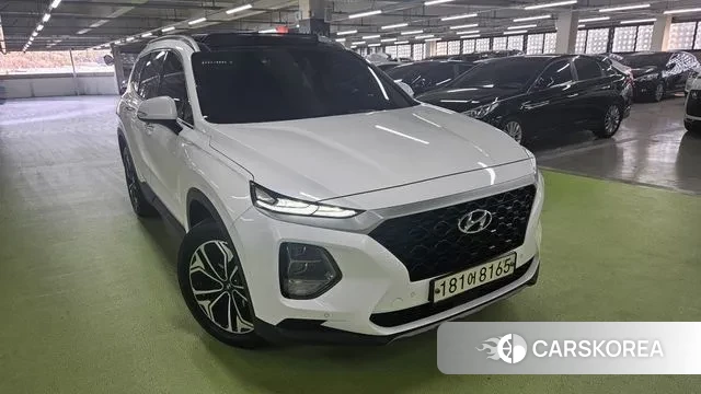 Hyundai Santa Fe TM 2018 Белый из Кореи