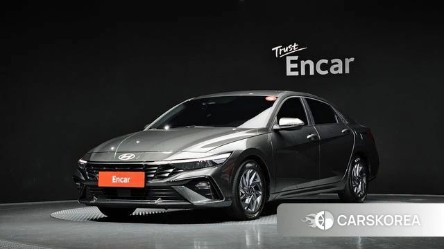 Hyundai The New Avante (CN7) 2024 Серый из Кореи