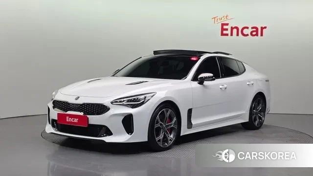 Kia Stinger 2018 Белый из Кореи