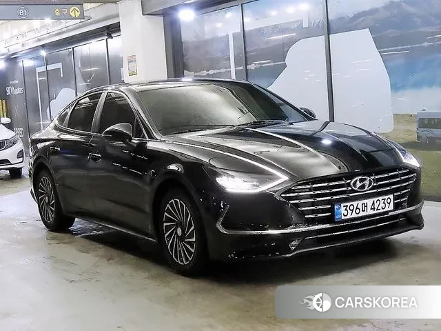 Hyundai Sonata Hybrid (DN8) 2021 Черный из Кореи