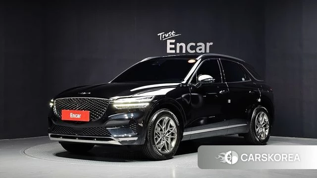 Genesis GV70 2022 Черный из Кореи