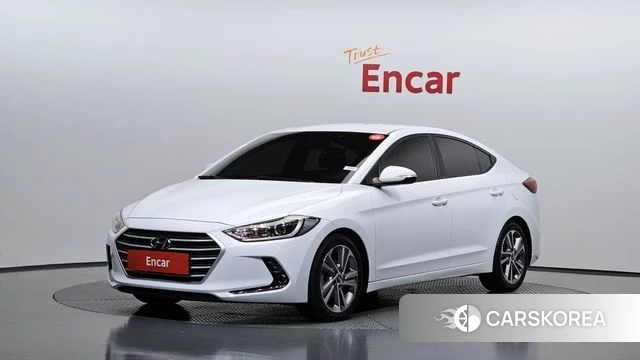 Hyundai Avante AD 2018 Белый из Кореи