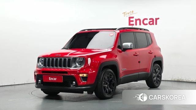Jeep Renegade 2022 Красный из Кореи