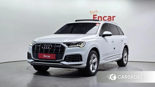 Audi Q7 (4M) 2020 Белый из Кореи