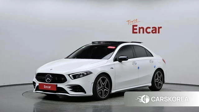 Mercedes-Benz A-Class W177 2022 Белый из Кореи