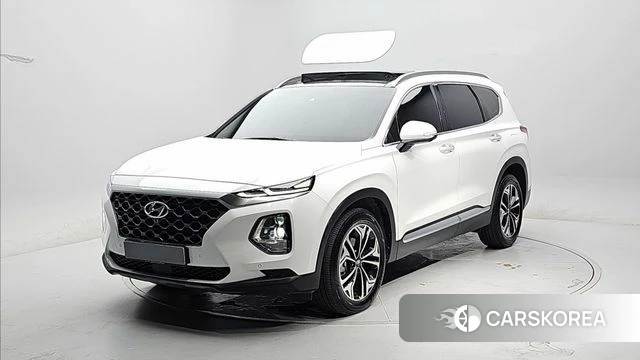 Hyundai Santa Fe TM 2019 Белый из Кореи