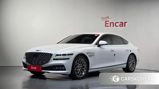 Genesis G80 (RG3) 2021 Белый из Кореи