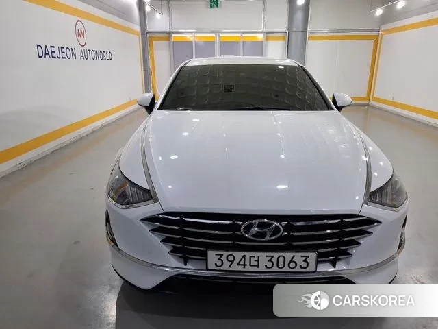 Hyundai Sonata (DN8) 2021 Белый из Кореи