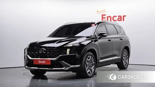 Hyundai The New Santa Fe 2021 Черный из Кореи