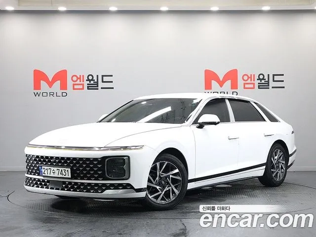 Hyundai Grandeur Hybrid (GN7) 2023 Белый из Кореи