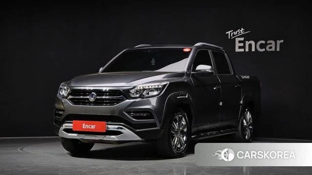 Ssangyong Rexton Sports 2021 Серый из Кореи