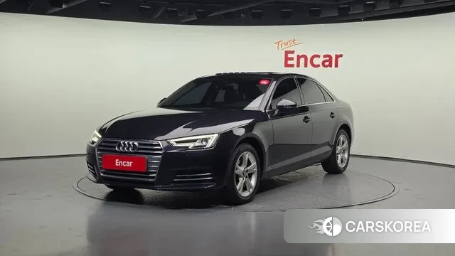 Audi A4 (B9) 2018 Синий из Кореи