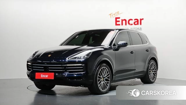 Porsche Cayenne (PO536) 2020 Черный из Кореи