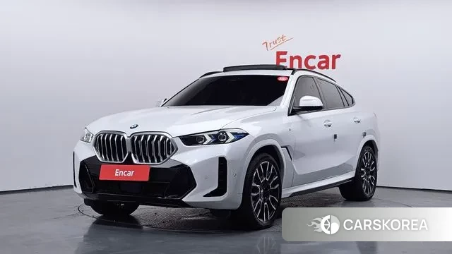 BMW X6 (G06) 2024 Белый из Кореи