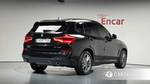 BMW X3 (G01) 2021 Черный из Кореи