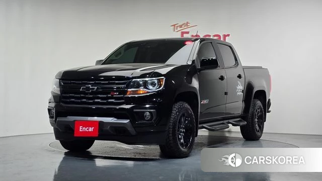 Chevrolet (GM Daewoo) Real New Colorado 2022 Черный из Кореи