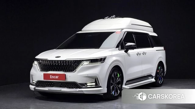 Kia Carnival 4th generation 2021 Белый из Кореи