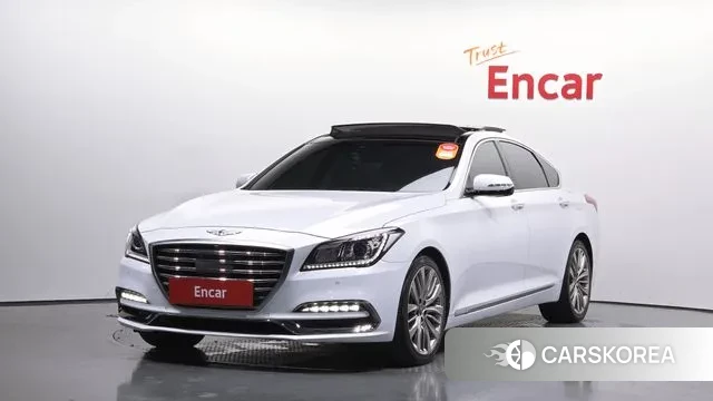 Genesis G80 2018 Белый из Кореи