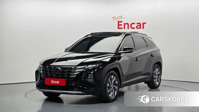 Hyundai Tucson Hybrid (NX4) 2020 Черный из Кореи