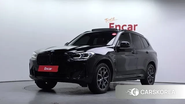 BMW X3 (G01) 2024 Черный из Кореи