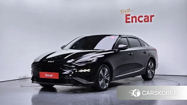 Kia K8 Hybrid 2021 Черный из Кореи