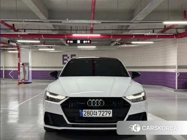 Audi A7 (4K) 2023 Белый из Кореи