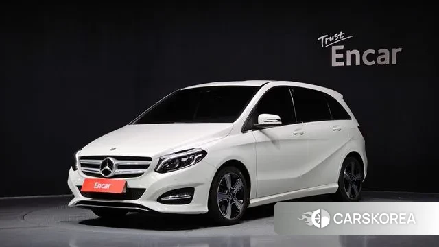 Mercedes-Benz B-Class W246 2018 Белый из Кореи
