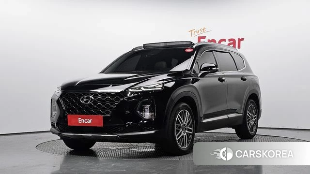 Hyundai Santa Fe TM 2018 Черный из Кореи