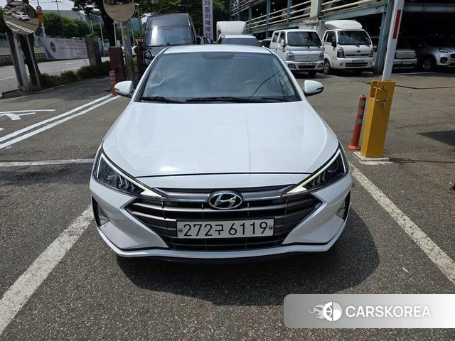 Hyundai The New Avante AD 2019 Белый из Кореи