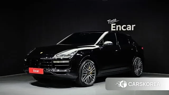 Porsche Cayenne (PO536) 2021 Черный из Кореи