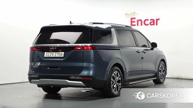 Kia Carnival 4th generation 2022 Небесно-голубой из Кореи
