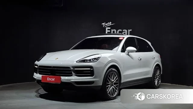 Porsche Cayenne (PO536) 2023 Серебристо-серый из Кореи