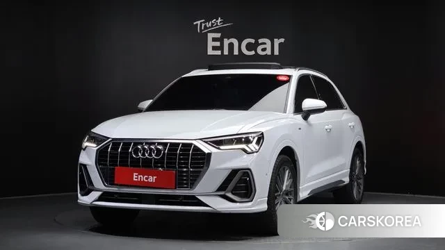 Audi Q3 (F3) 2023 Белый из Кореи