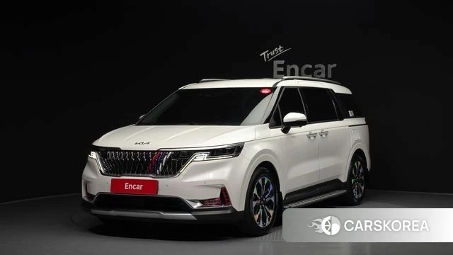 Kia Carnival 4th generation 2021 Белый из Кореи