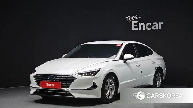 Hyundai Sonata (DN8) 2019 Белый из Кореи