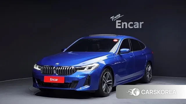 BMW 6 Series GT (G32) 2021 Синий из Кореи