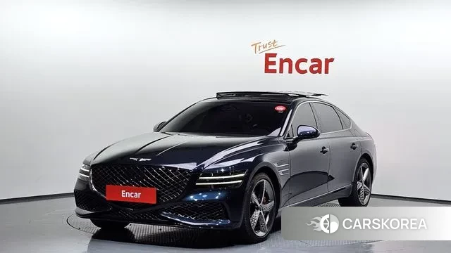Genesis G80 (RG3) 2022 Синий нефрит из Кореи