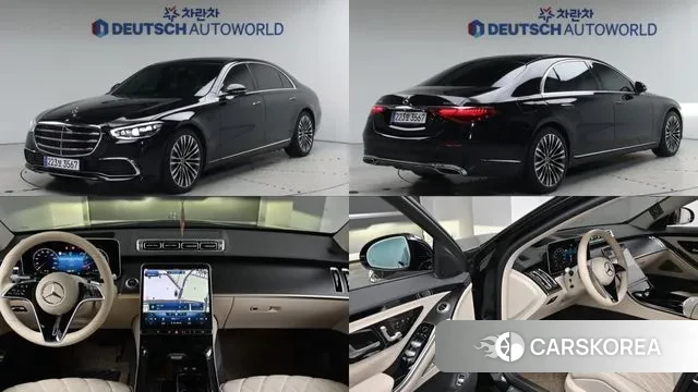 Mercedes-Benz S-Class W223 2022 Черный из Кореи